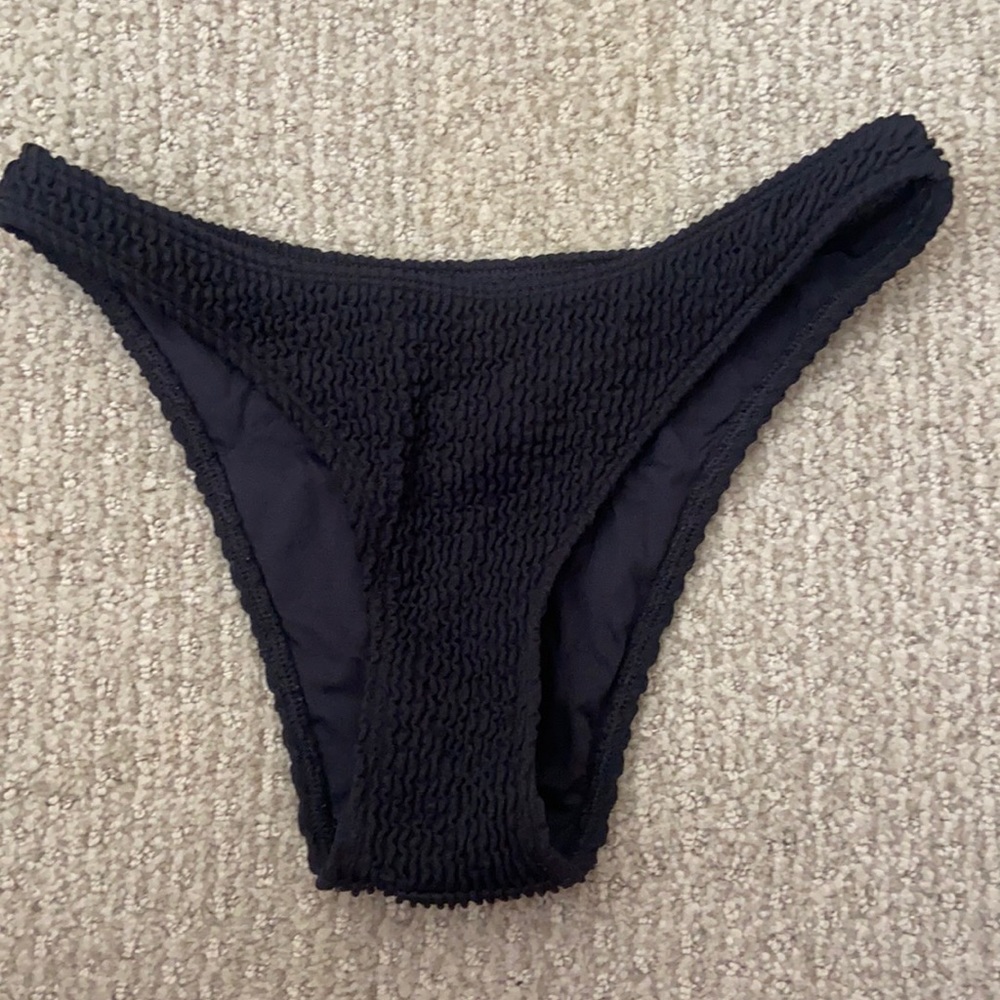 Black bikini bottoms